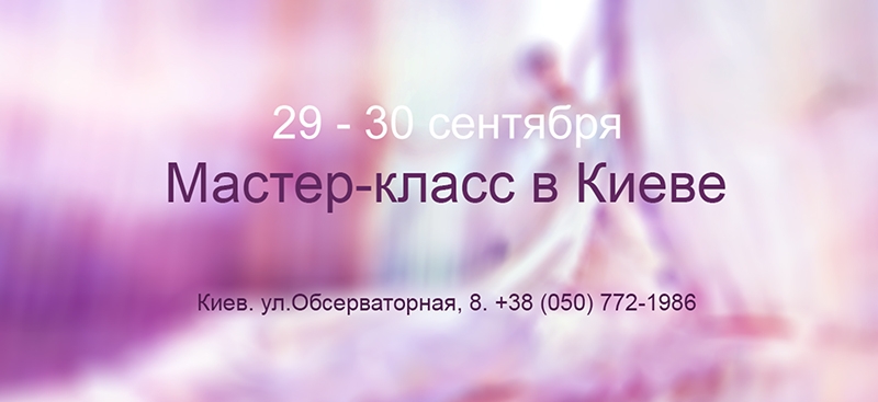 Мастер-класс Эдуарда Стельмаха Мастер-класс Эдуарда Стельмаха