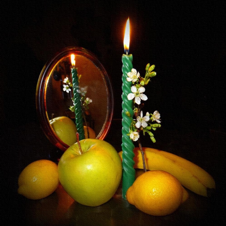 Фотоконкурс «Фрукты зеркало свеча»