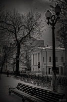 Фотопрогулка «Графика московских бульваров»