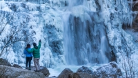 Фотоэкспедиция «Ледяной водопад» – к водопаду Большой Янискенгас